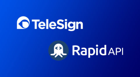 Telesign + rapidApi logo lockup