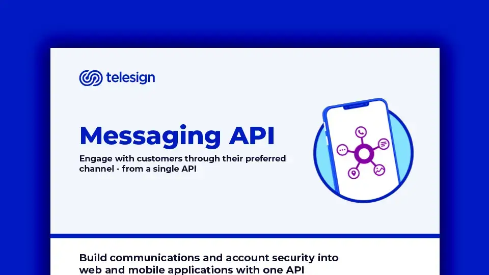 Messaging API Datasheet