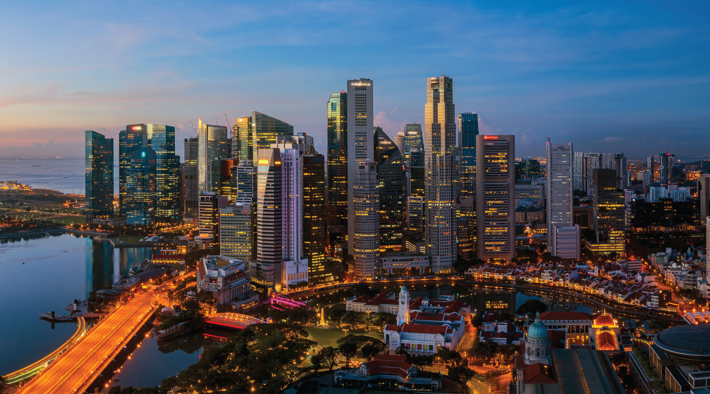 Singapore skyline