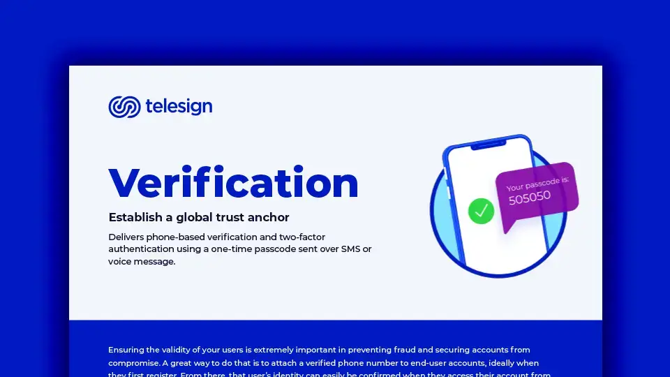 Verification datasheet thumbnail