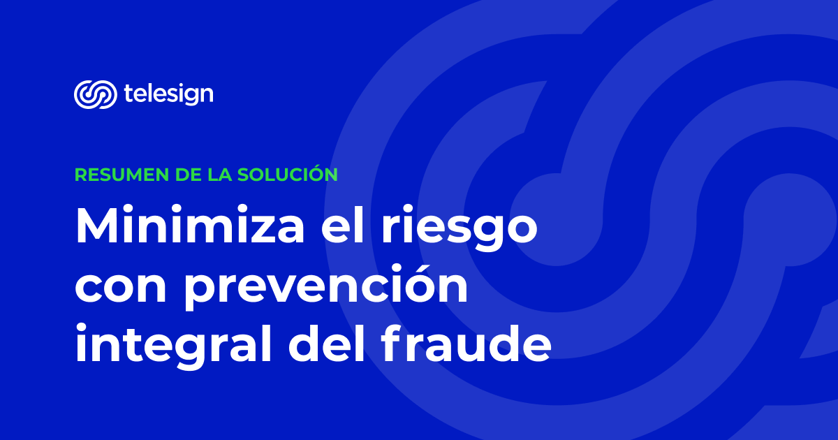 Minimiza el riesgo con prevención integral del fraude - solution brief thumbnail