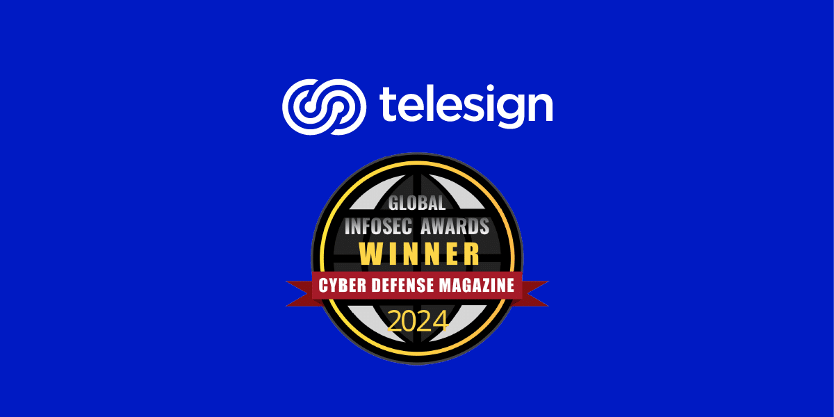 Telesign Named Winner of the Global InfoSec Awards during RSA Conference 2024