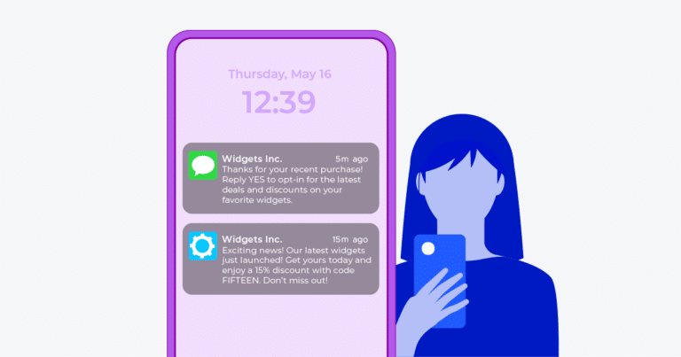 Exploring the difference between SMS and push notifications - Telesign
