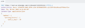 How can I track a phone number's porting history to ensure account ...